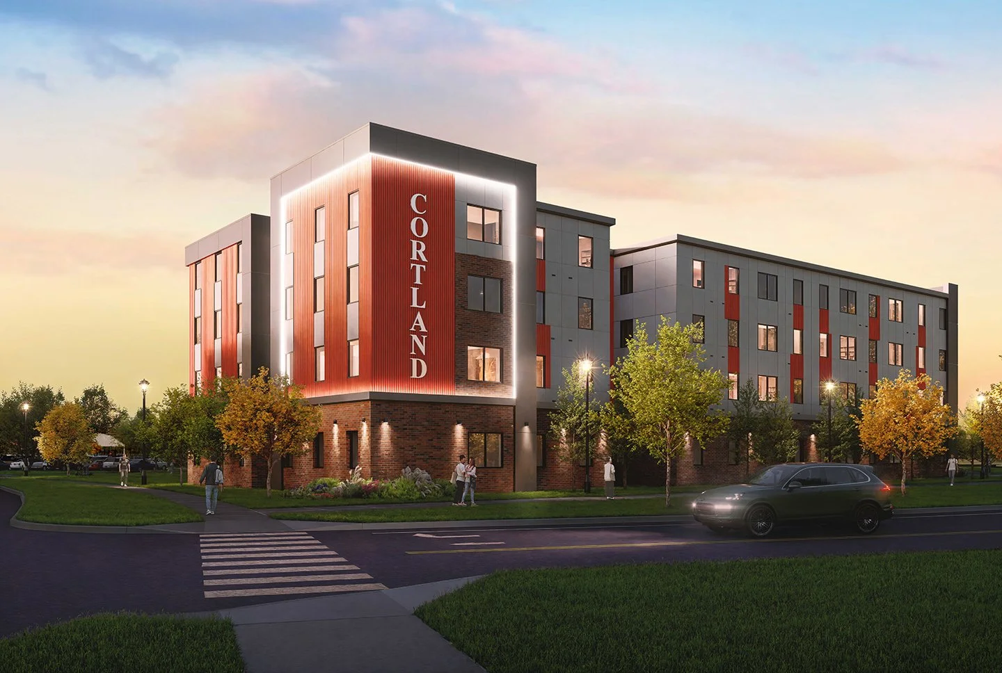 DASNY/SUNY Cortland: New Design-Build Residence Hall
