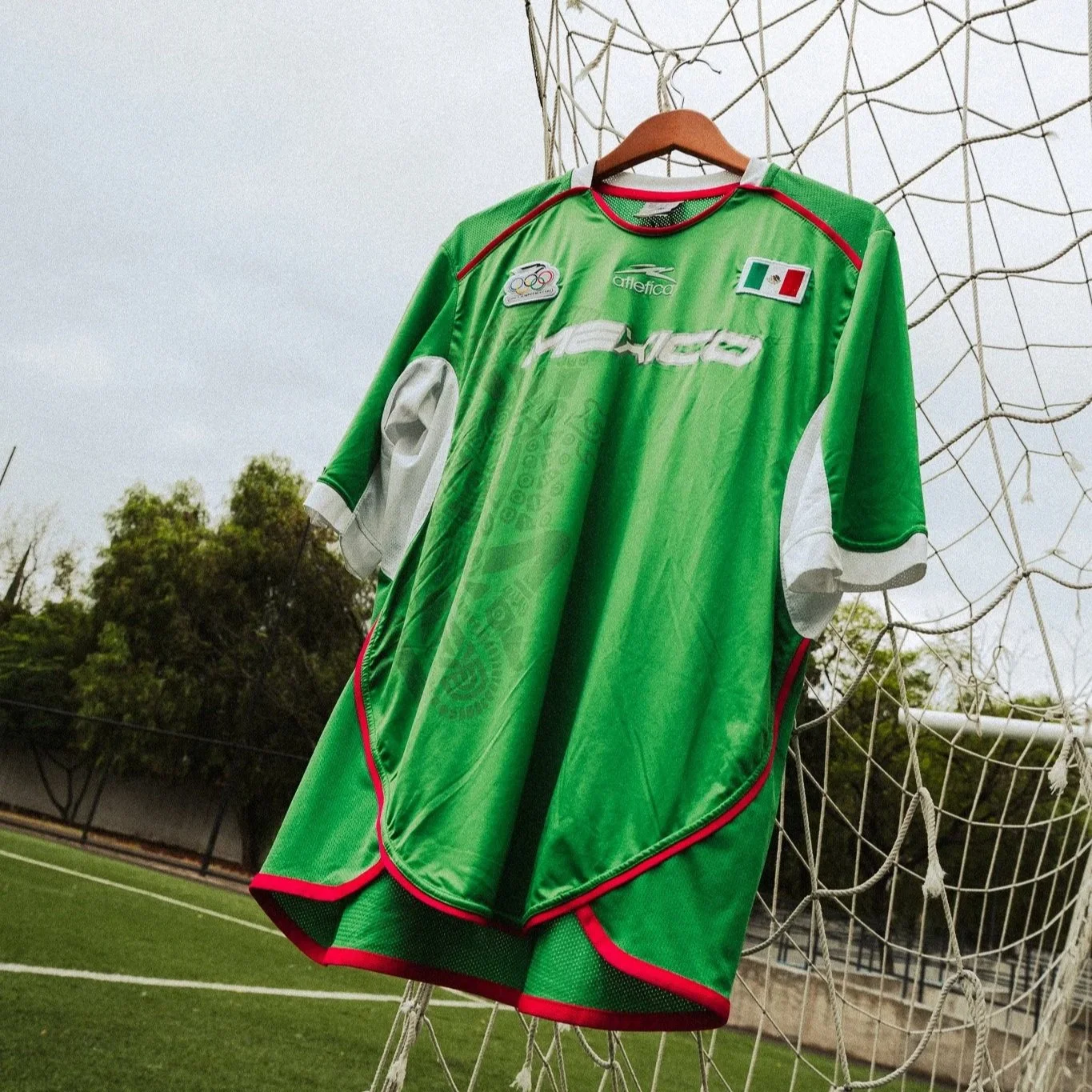 Jersey México Olimpiadas 2004 Local