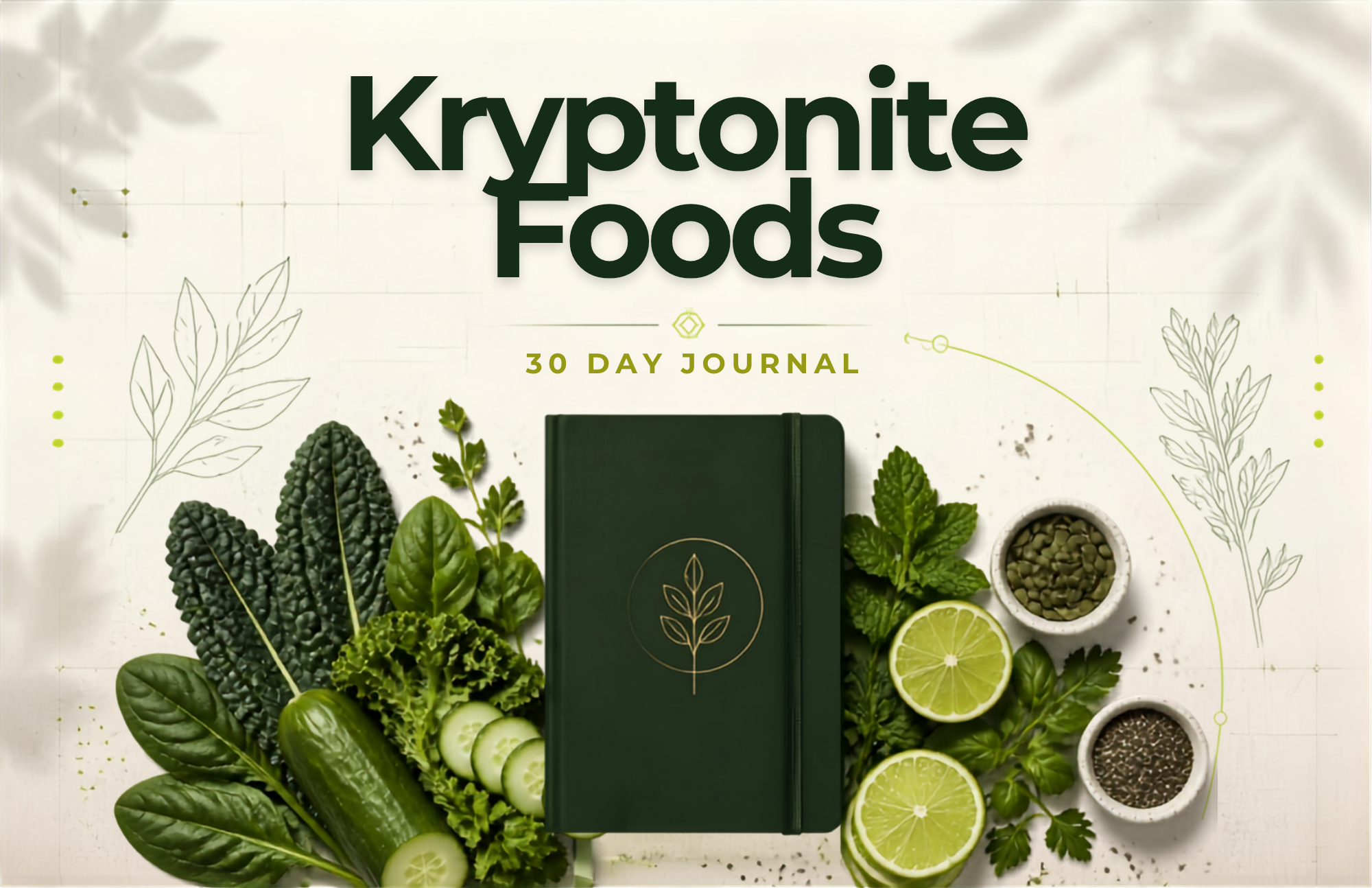 Kryptonite Foods 30 Day Journal a Marie Cole Experience