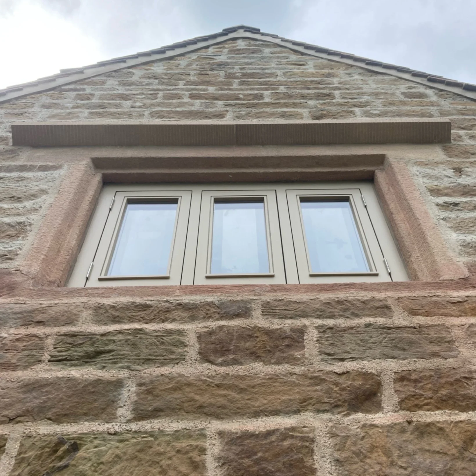 Decorative stone replaced in Butterton