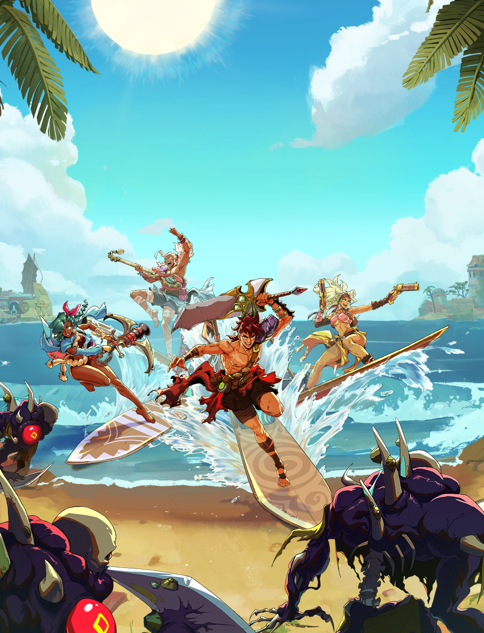 Keyart of Surfpunk