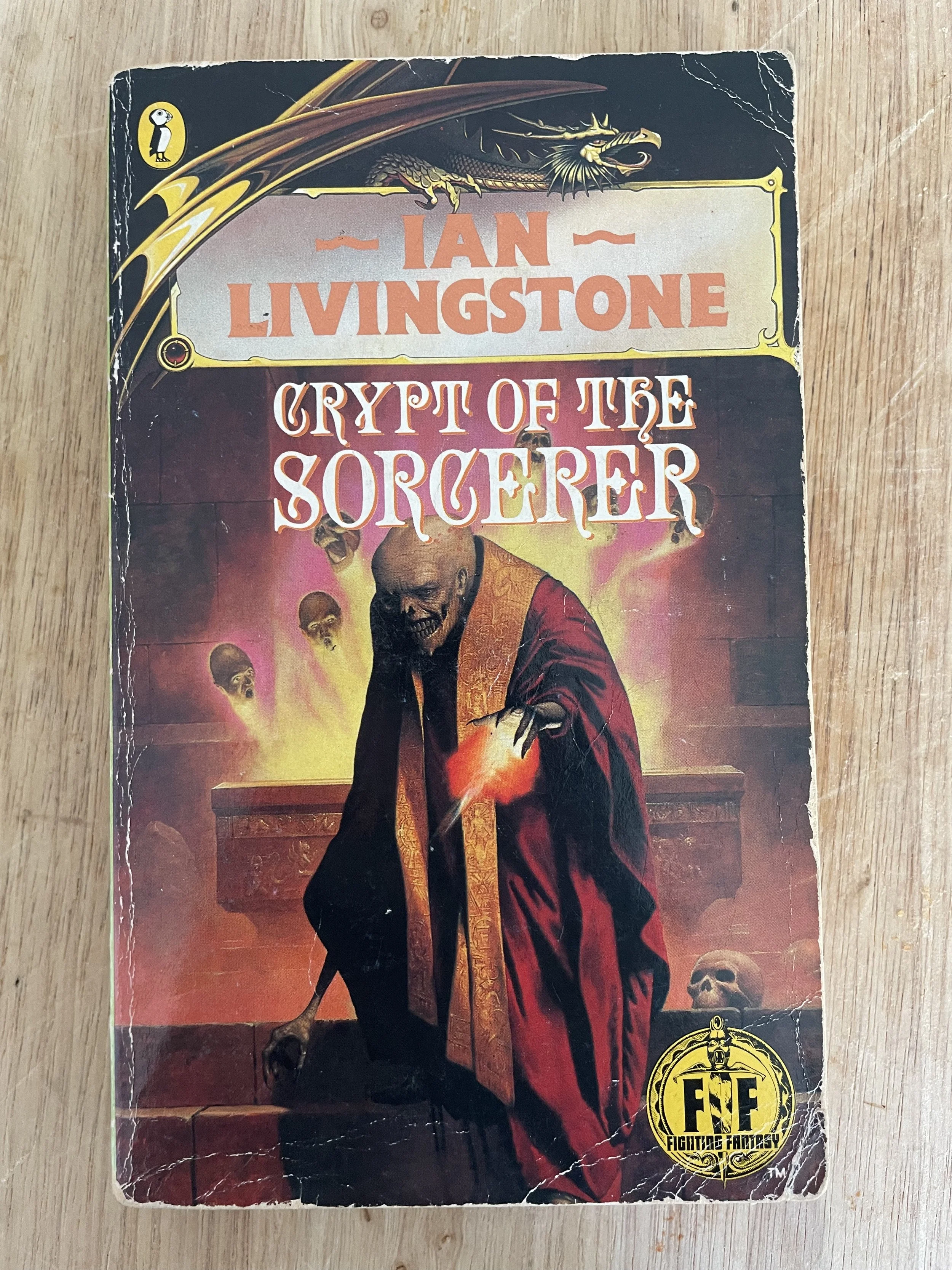 Crypt of the Sorcerer by Ian Livingstone 1986