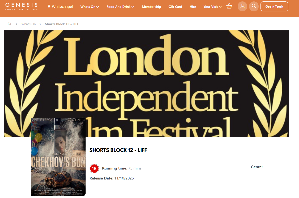 69 by Leo Butler London Indepdent Film Festival