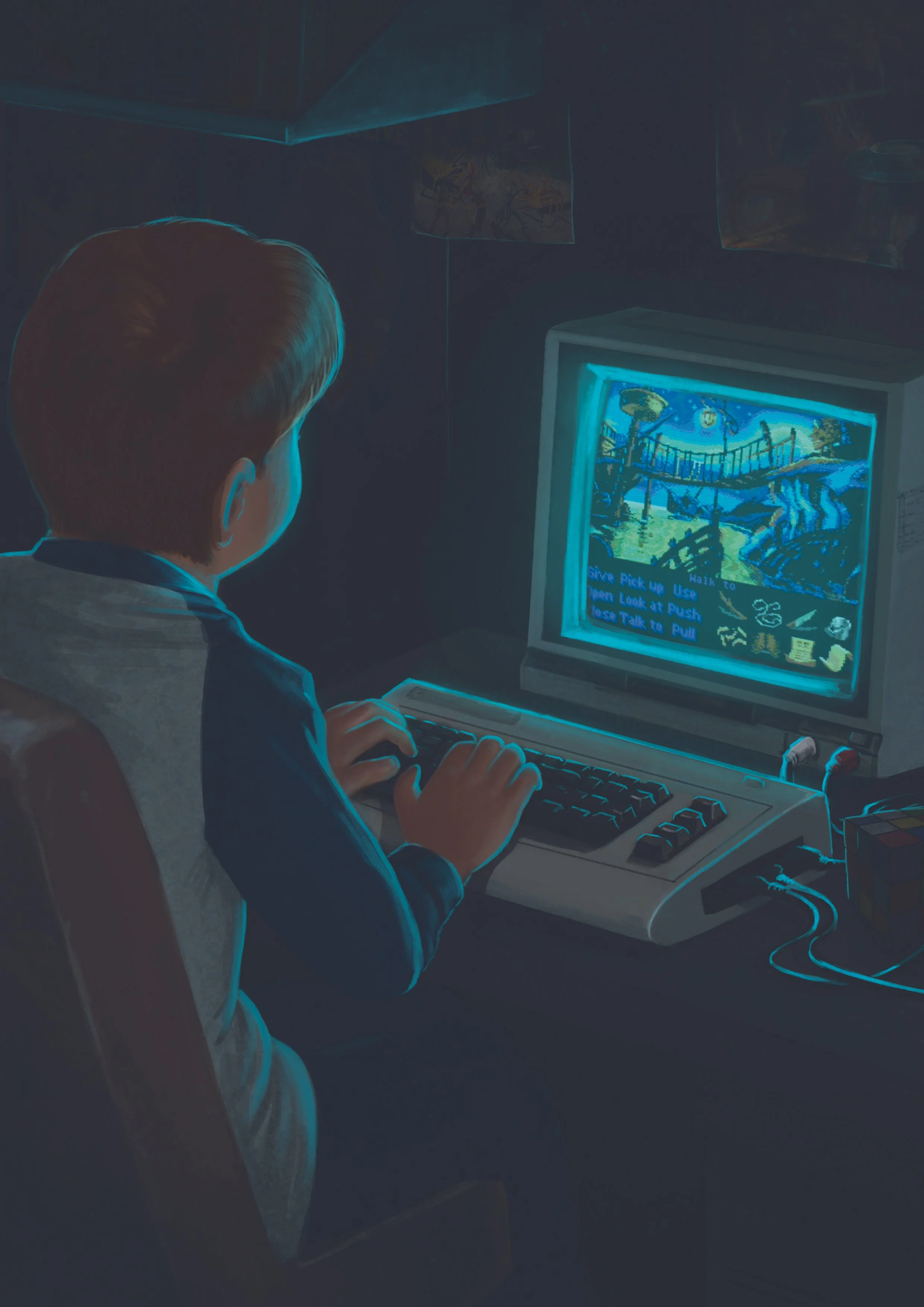 Monkey Island 2: Le Chuck's Revenge and a Commodore 64