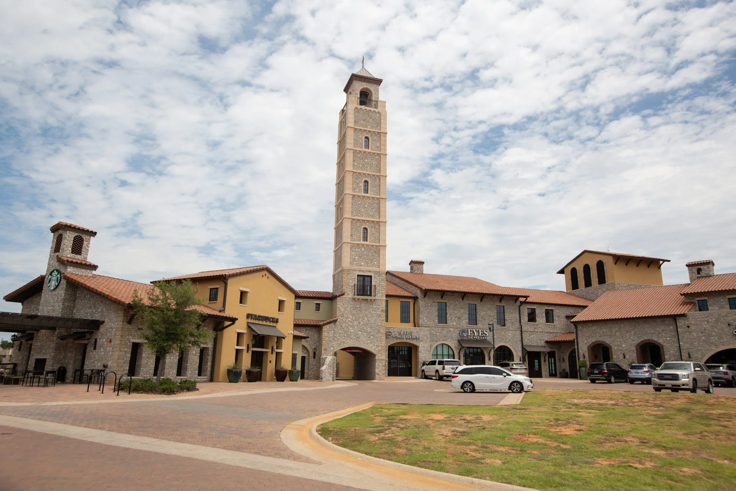 Westlake Texas shopping center symbolizing kitchen remodeling services offered in the area