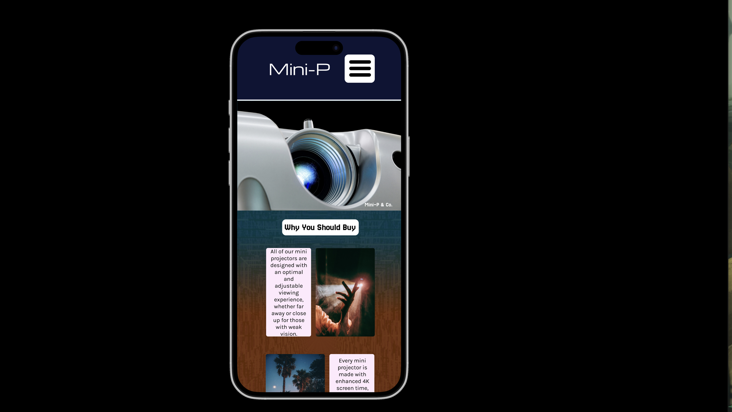 Web-Based Digital Work: Projector