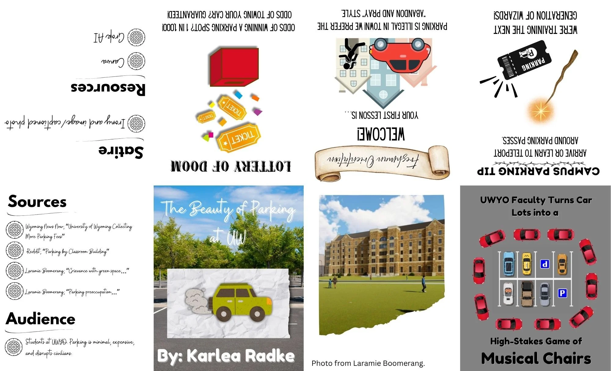 Zine: Parking on Campus