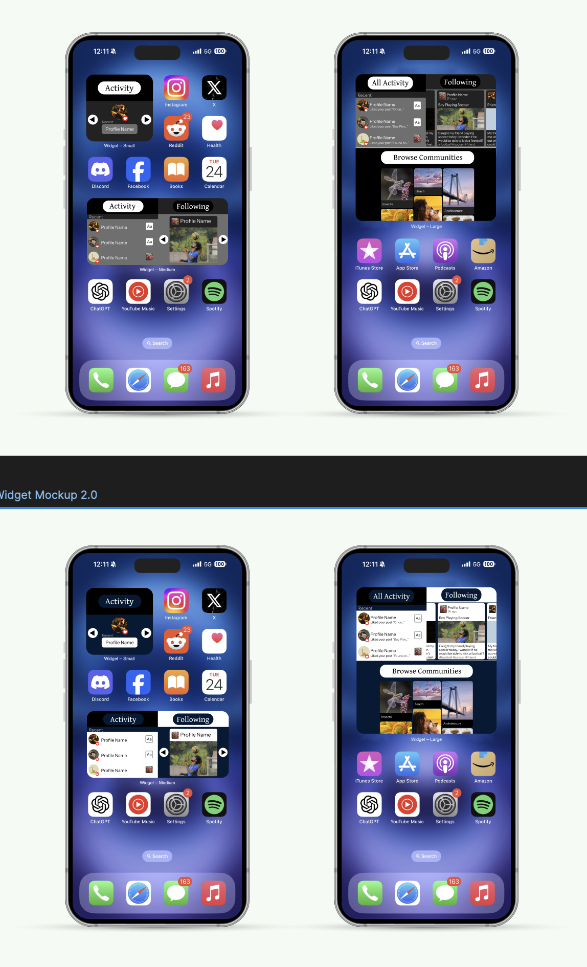 Widgets for Tumblr