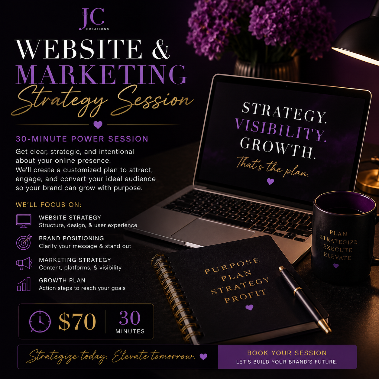 Website & Marketing Strategy Session ✨ 30 mins