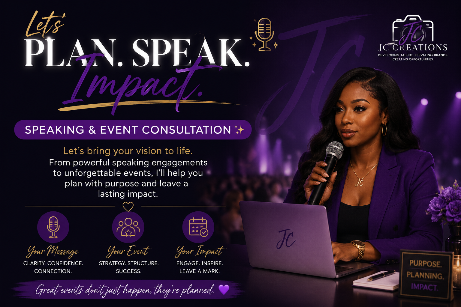 🎤 Speaking & Event Consultation
