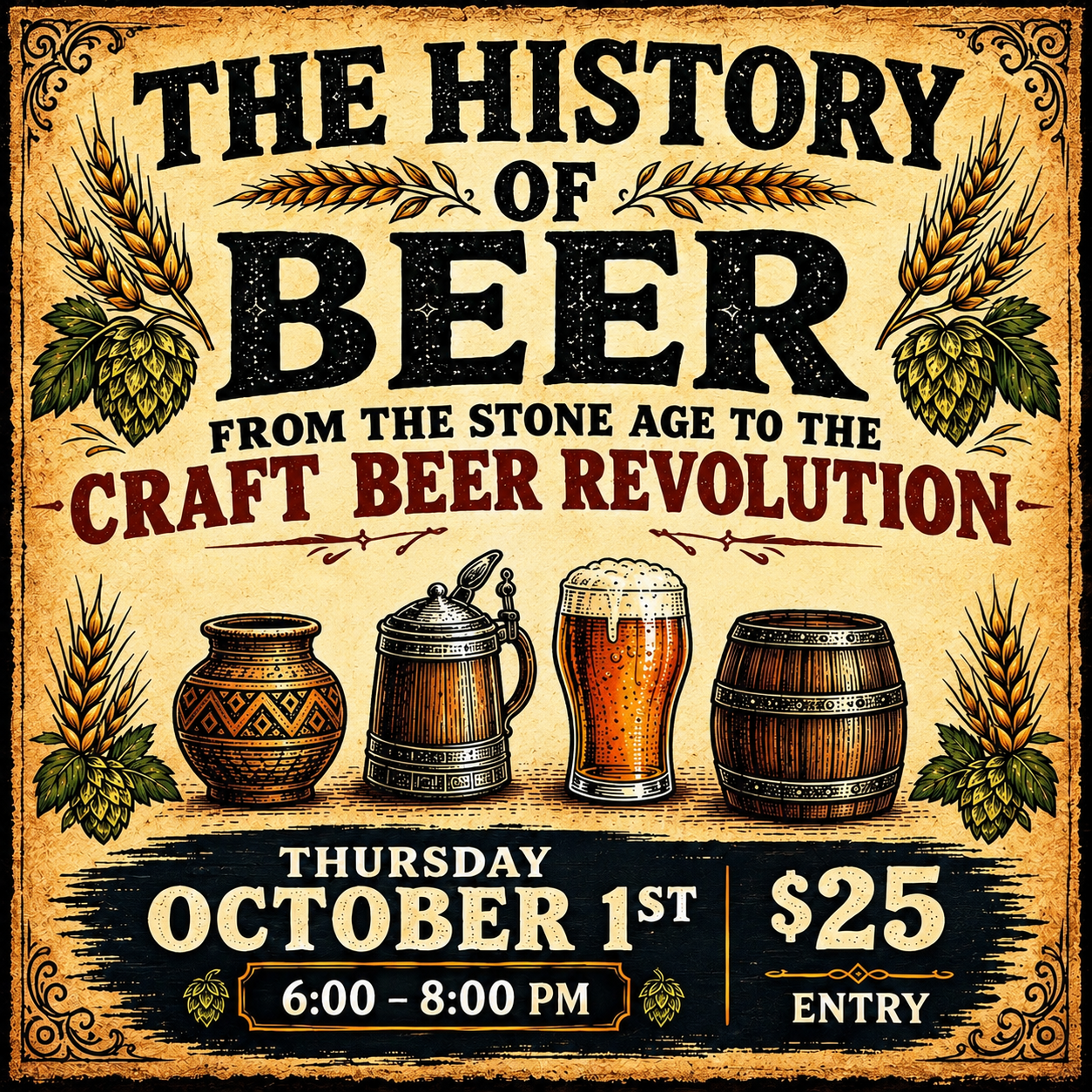 The History of Beer Ticket - October 2026