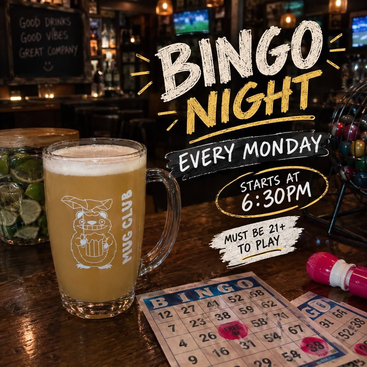 bar bingo in bothell monday nights