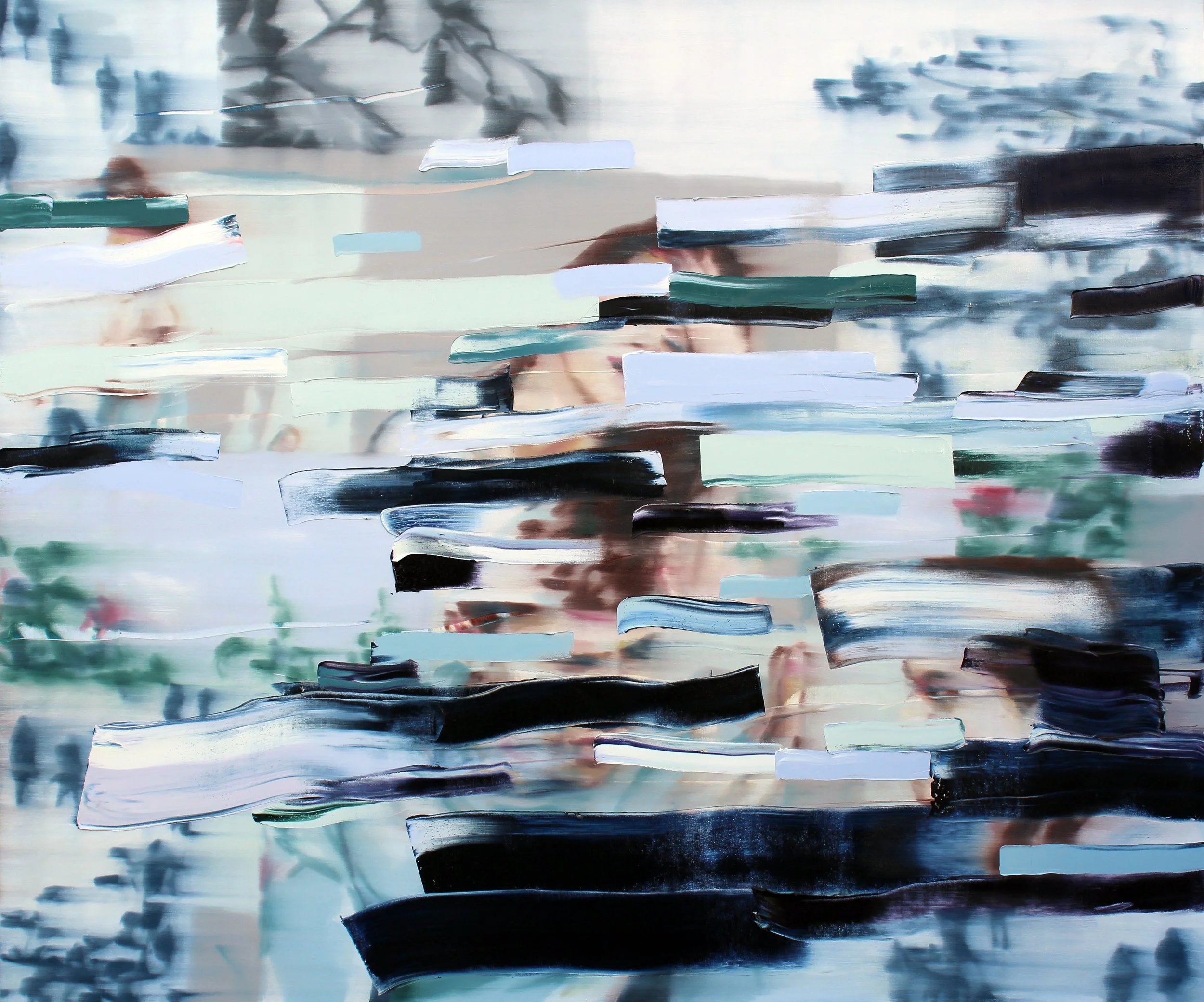 Still, 2022, oil on canvas, 60” x 72”