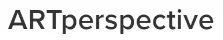 The image contains the word 'ARTperpective' written in black text.