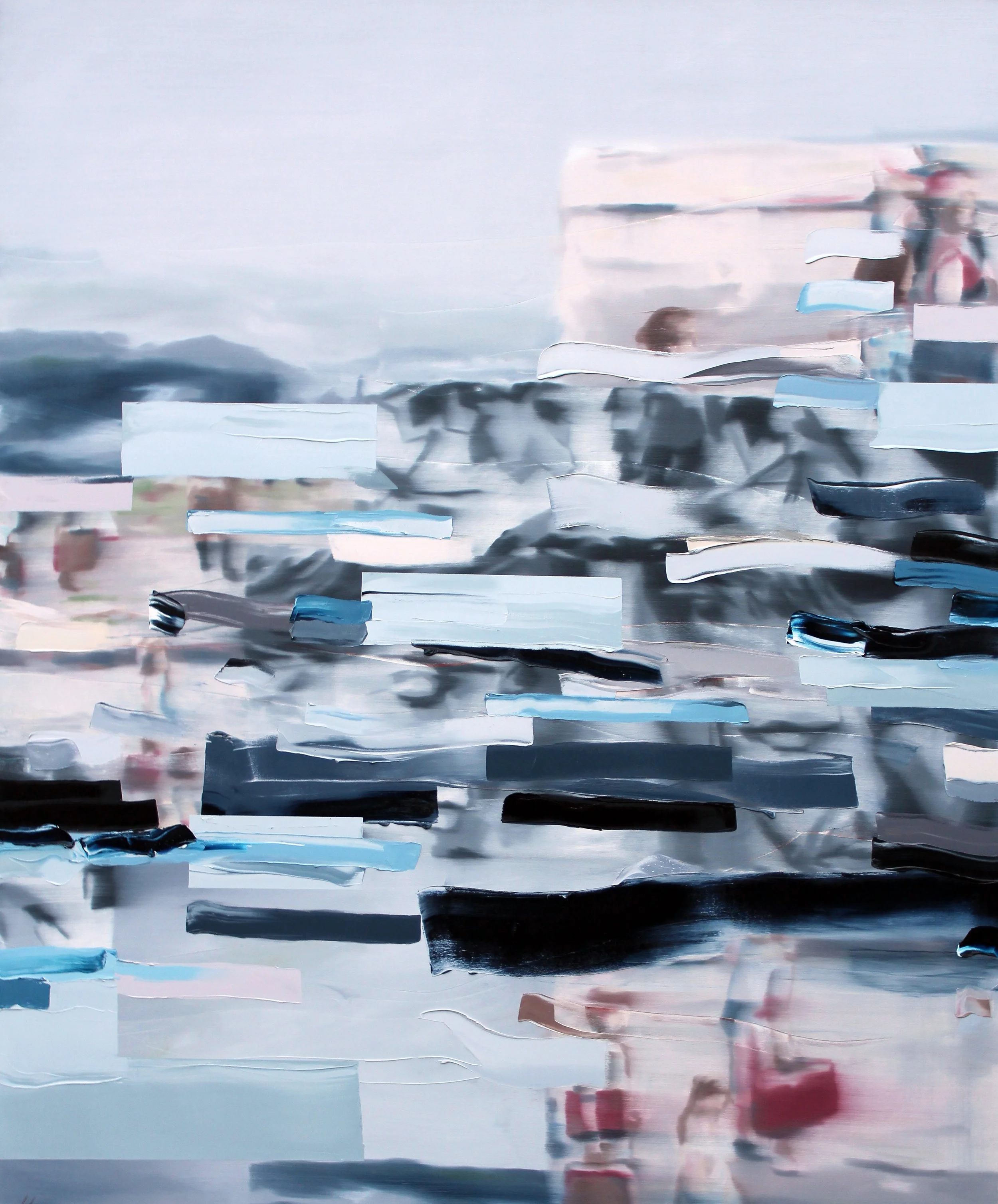 Brief Conclusion, 2021, oil on canvas, 72” x 60”