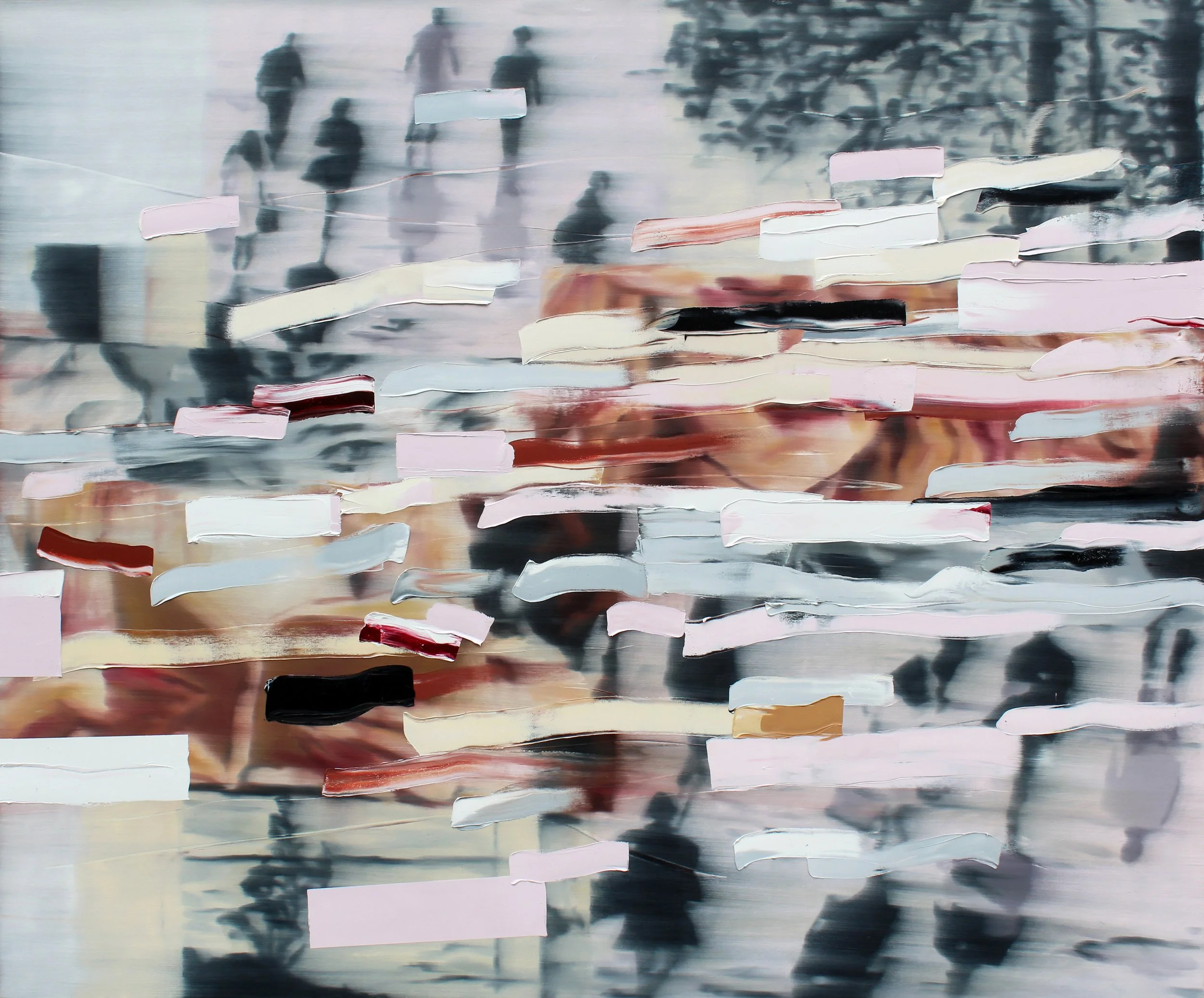 Melodies, 2025, oil on canvas, 60" x 72"