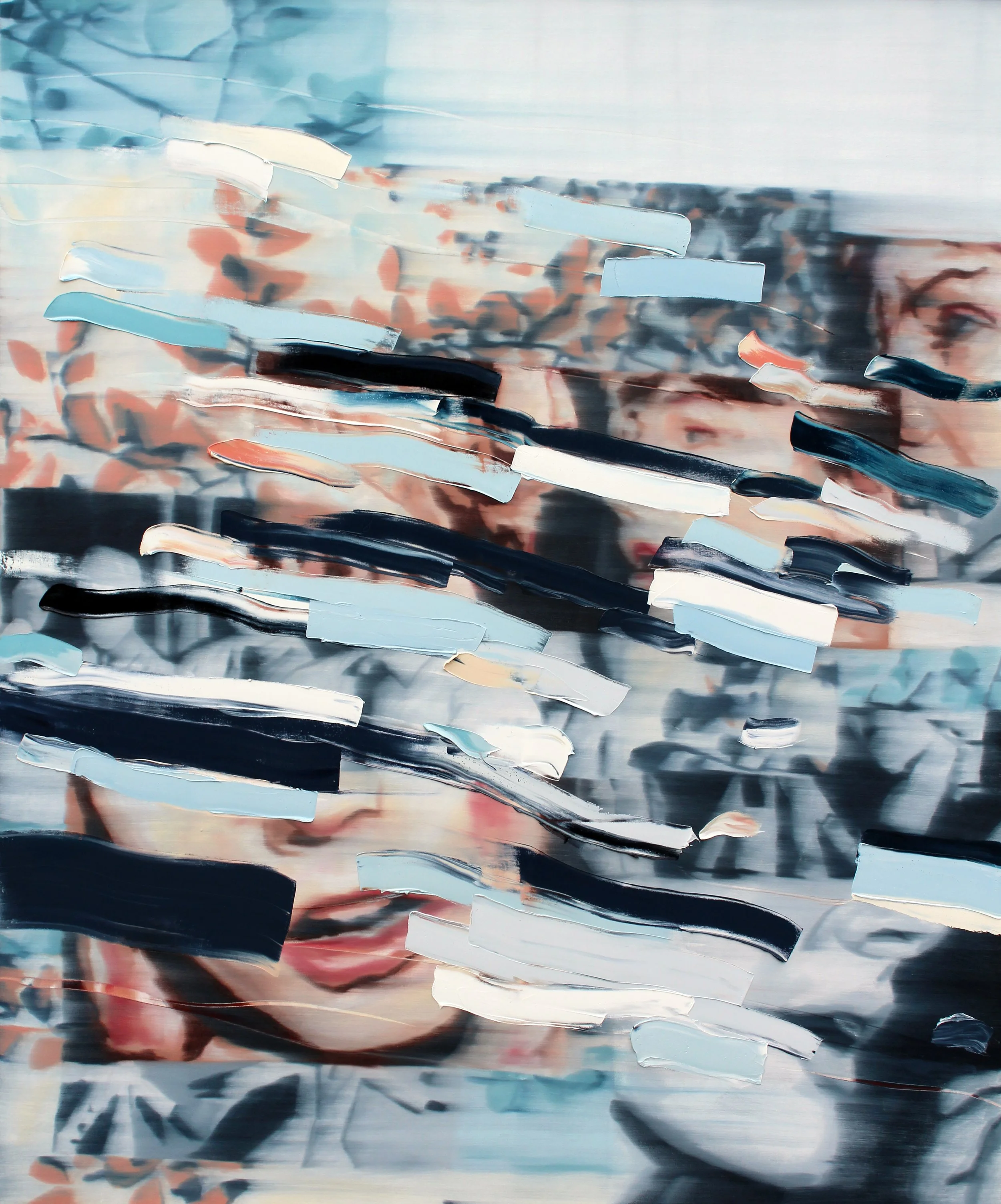 Ambitions, 2025, oil on canvas, 72" x 60"