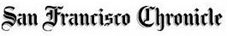 Text reading 'San Francisco Chronicle' in blackletter font