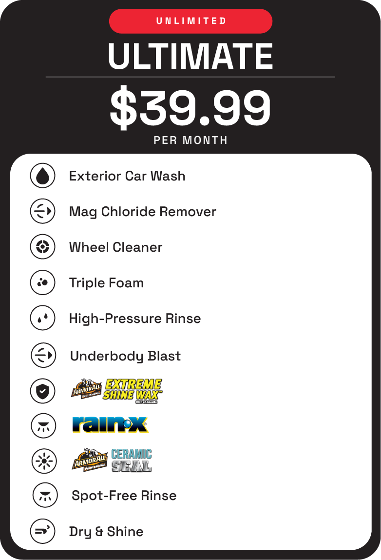 Unlimited Washes - Ultimate