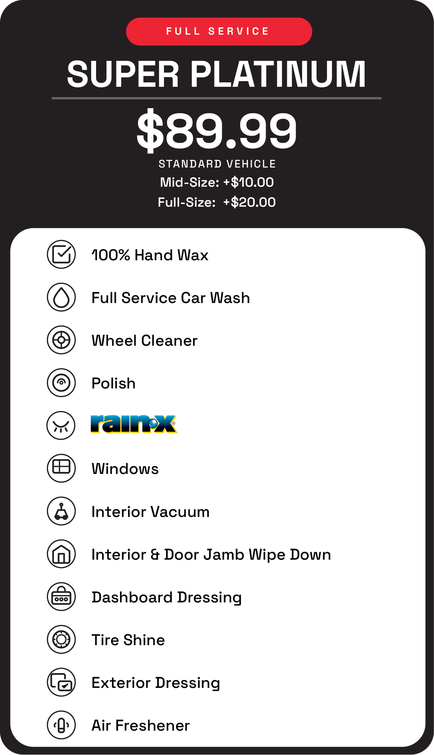 Full Service - Super Platinum