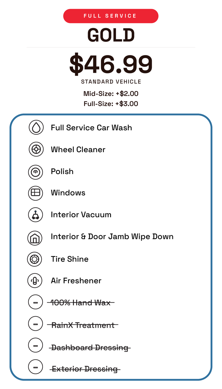 Full Service - Gold