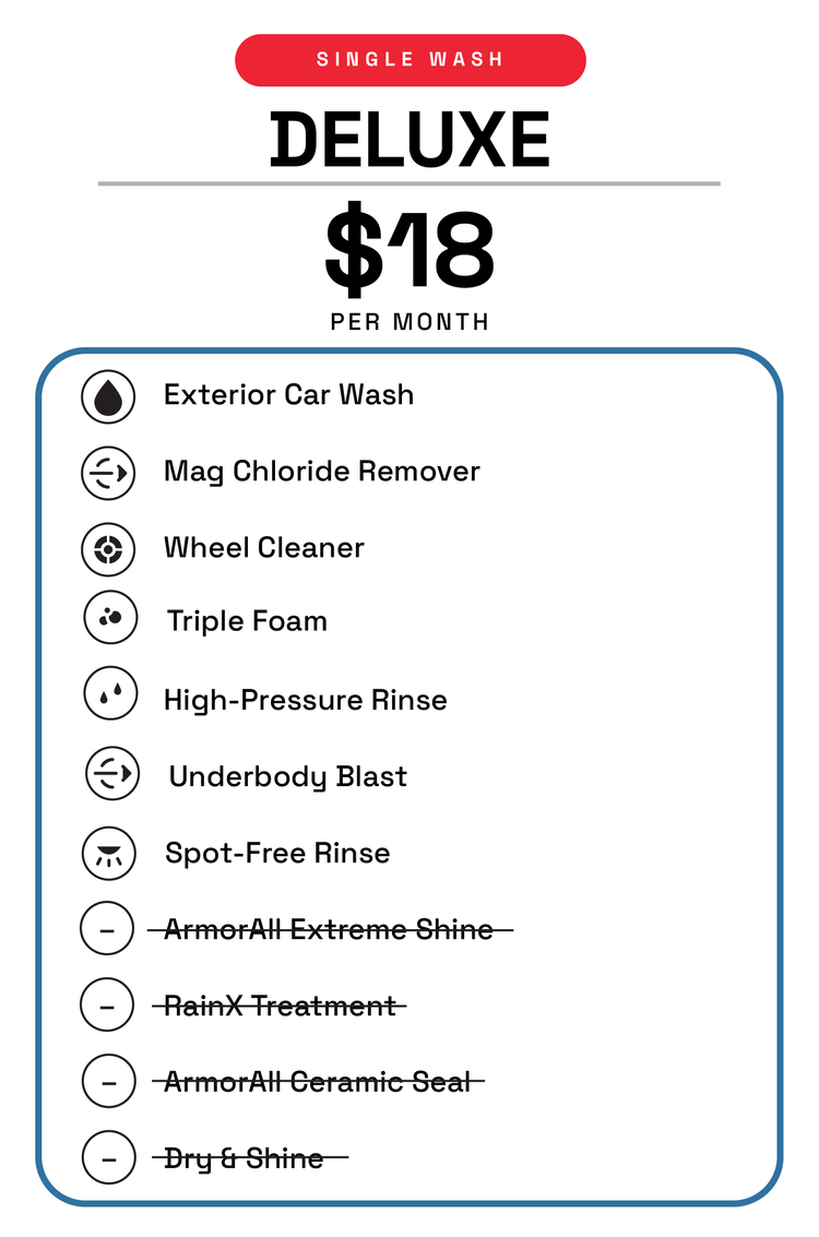Single Wash - Deluxe