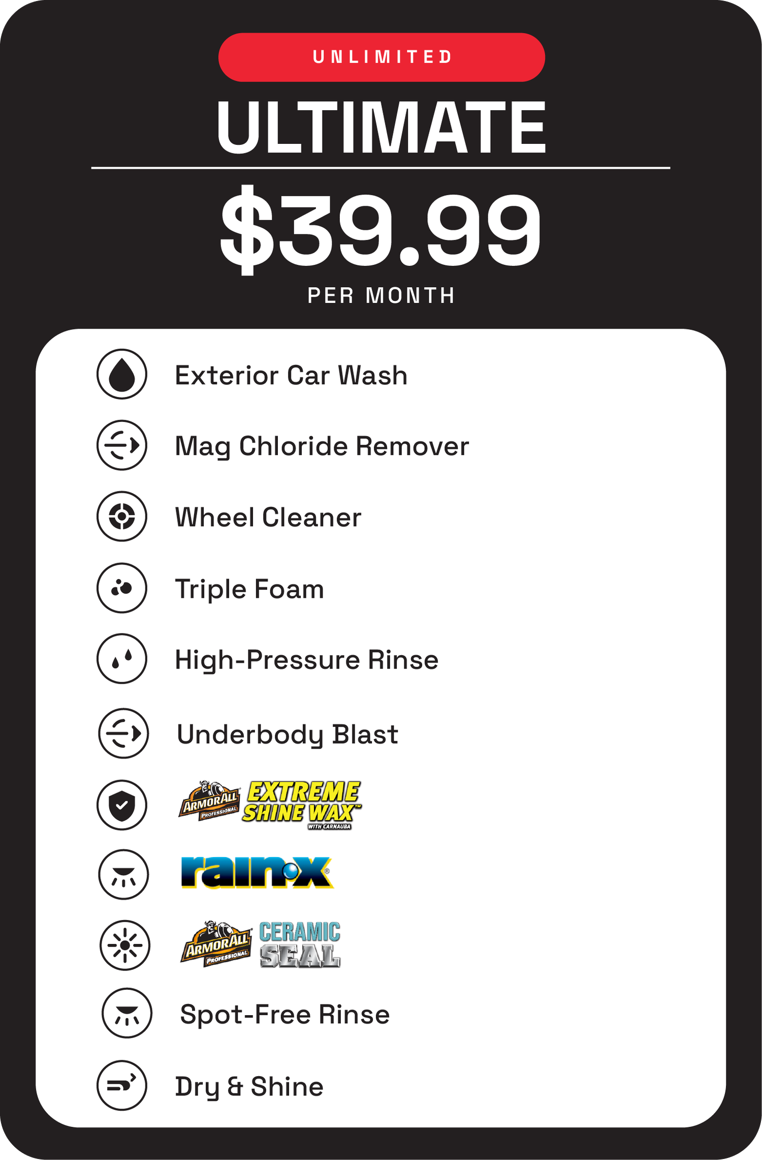 Unlimited Washes - Ultimate