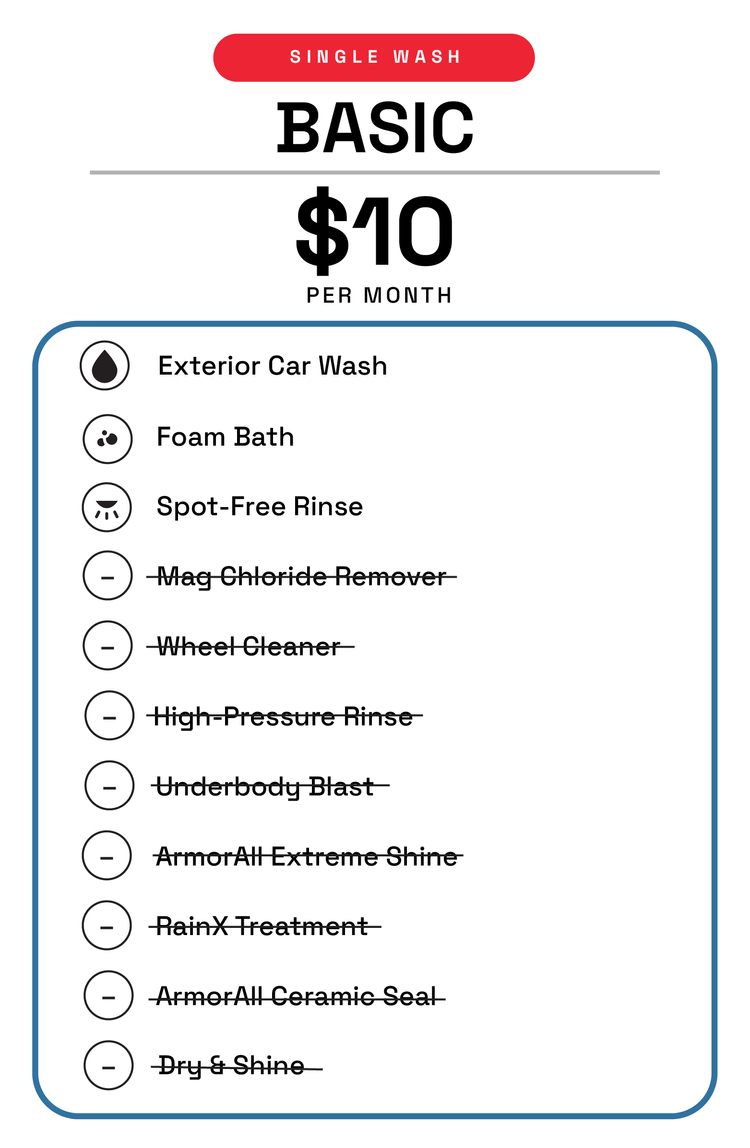 Single Wash - Basic