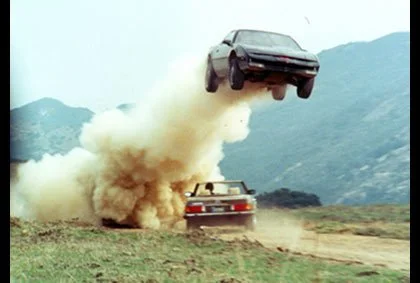  “KNIGHT RIDER” - JACK JUMPING KITT OVER MBZ