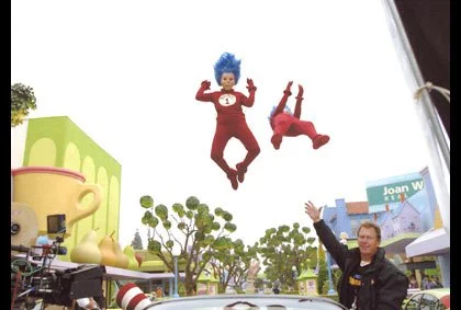 “CAT IN THE HAT” - THING 1 & 2 ON WIRES W/ JACK