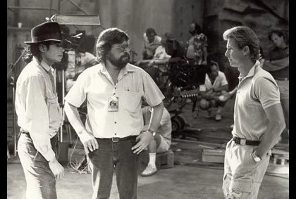 “MOONWALKER” JACK, MICHAEL JACKSON & DIR. COLIN CHILVERS