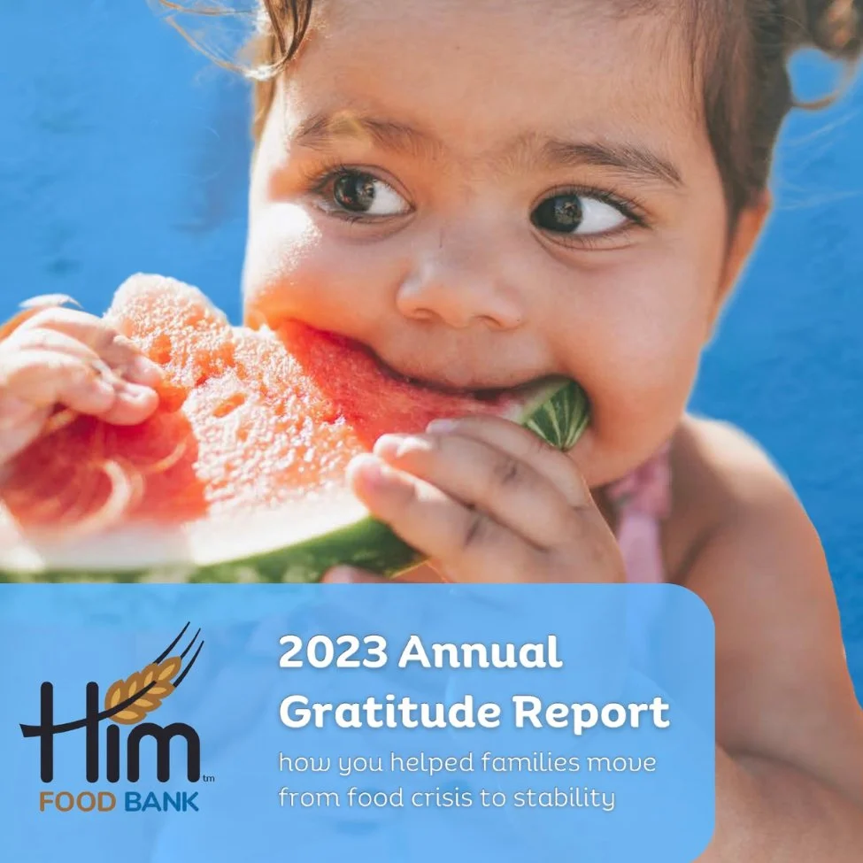 Him Food Bank Gratitude Report