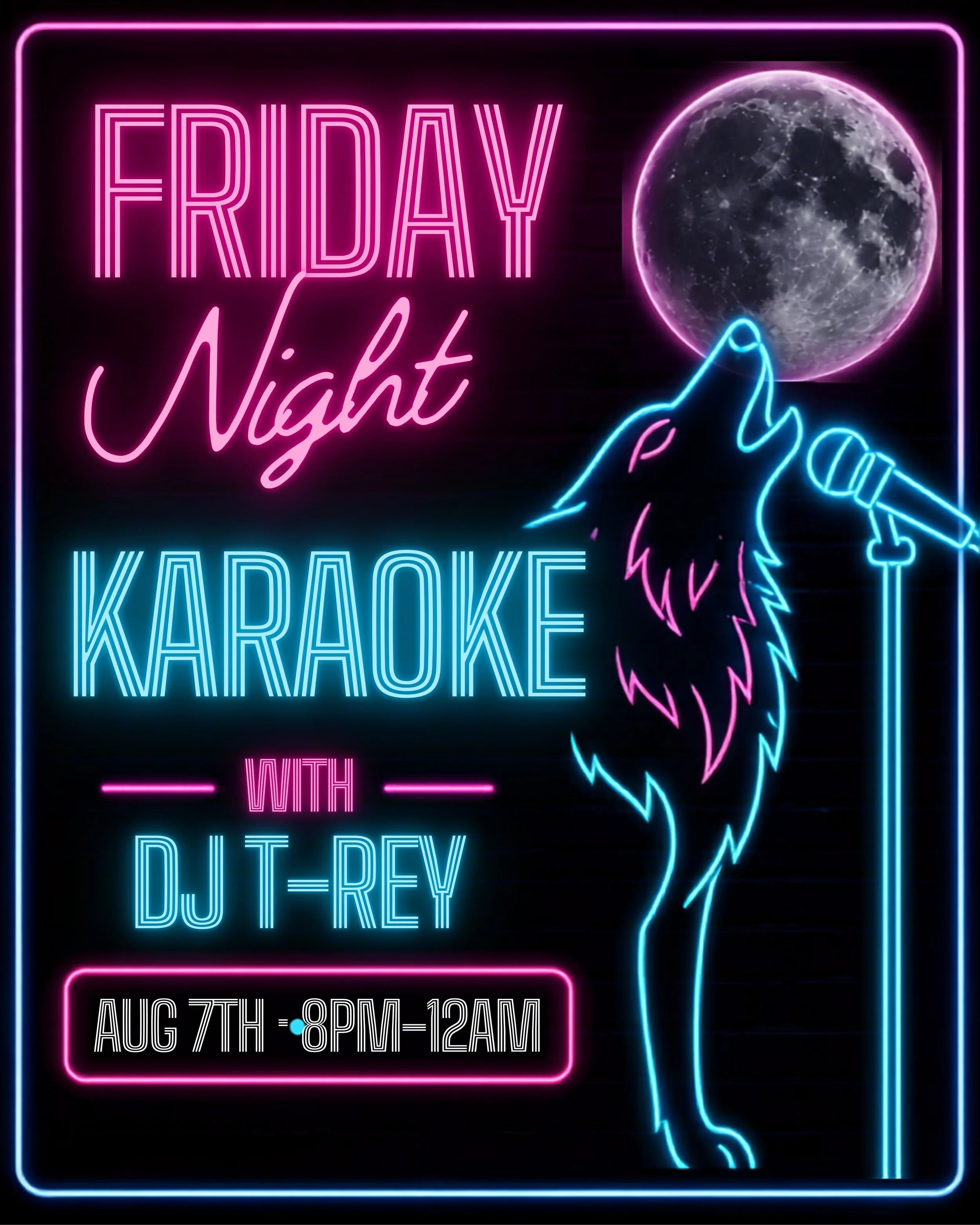 Friday Night Karaoke at the Howlin' Wolf