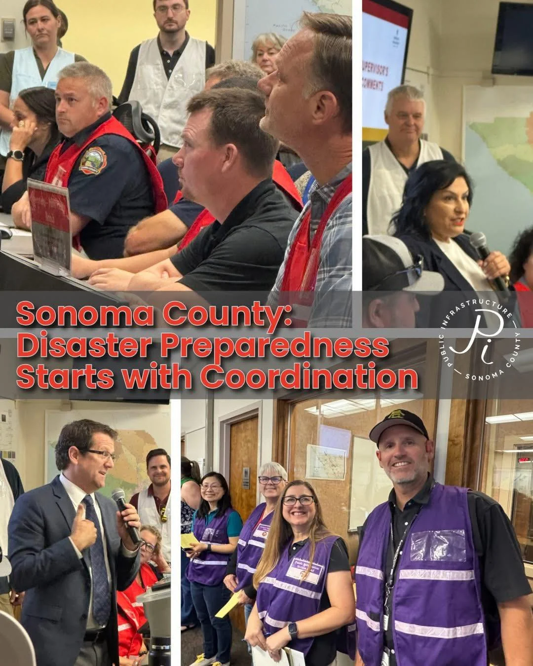 Sonoma county disaster preparedness poster