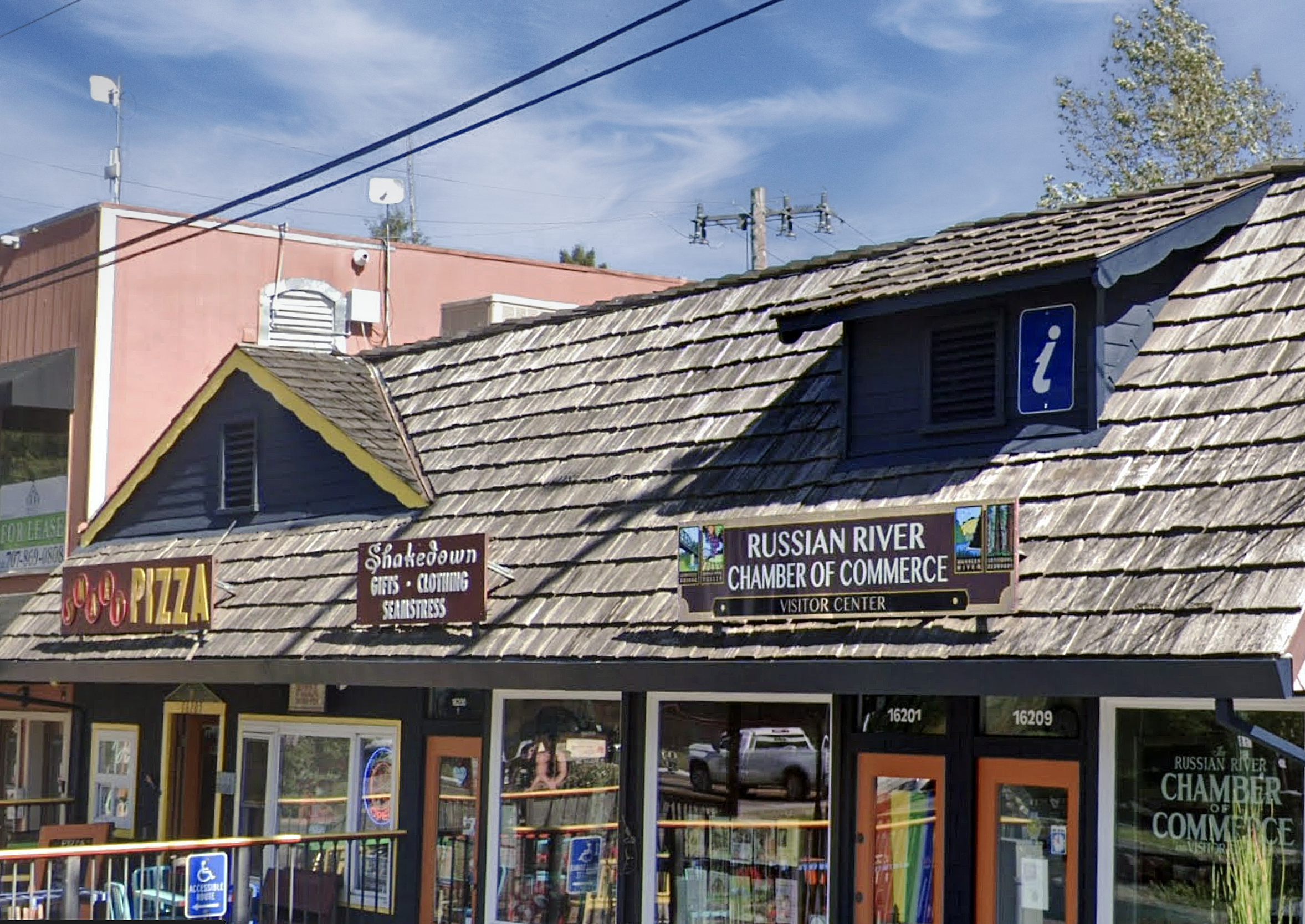 Russian River Commerce front of store