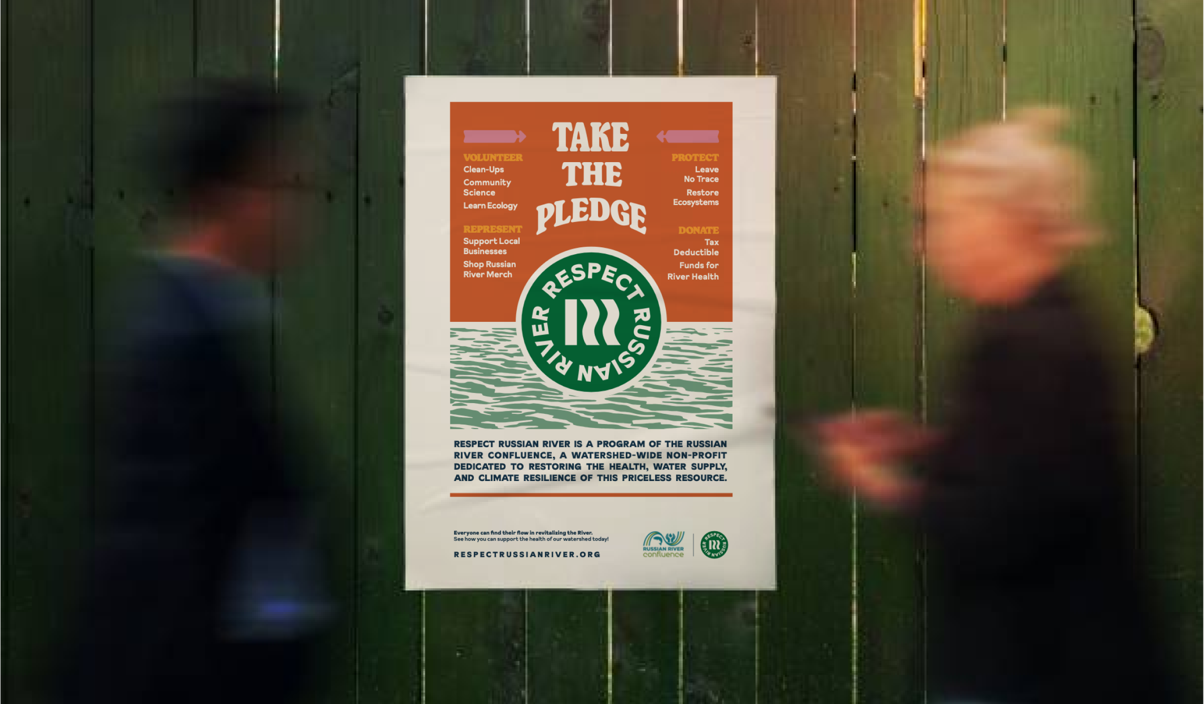 Take the pledge poster