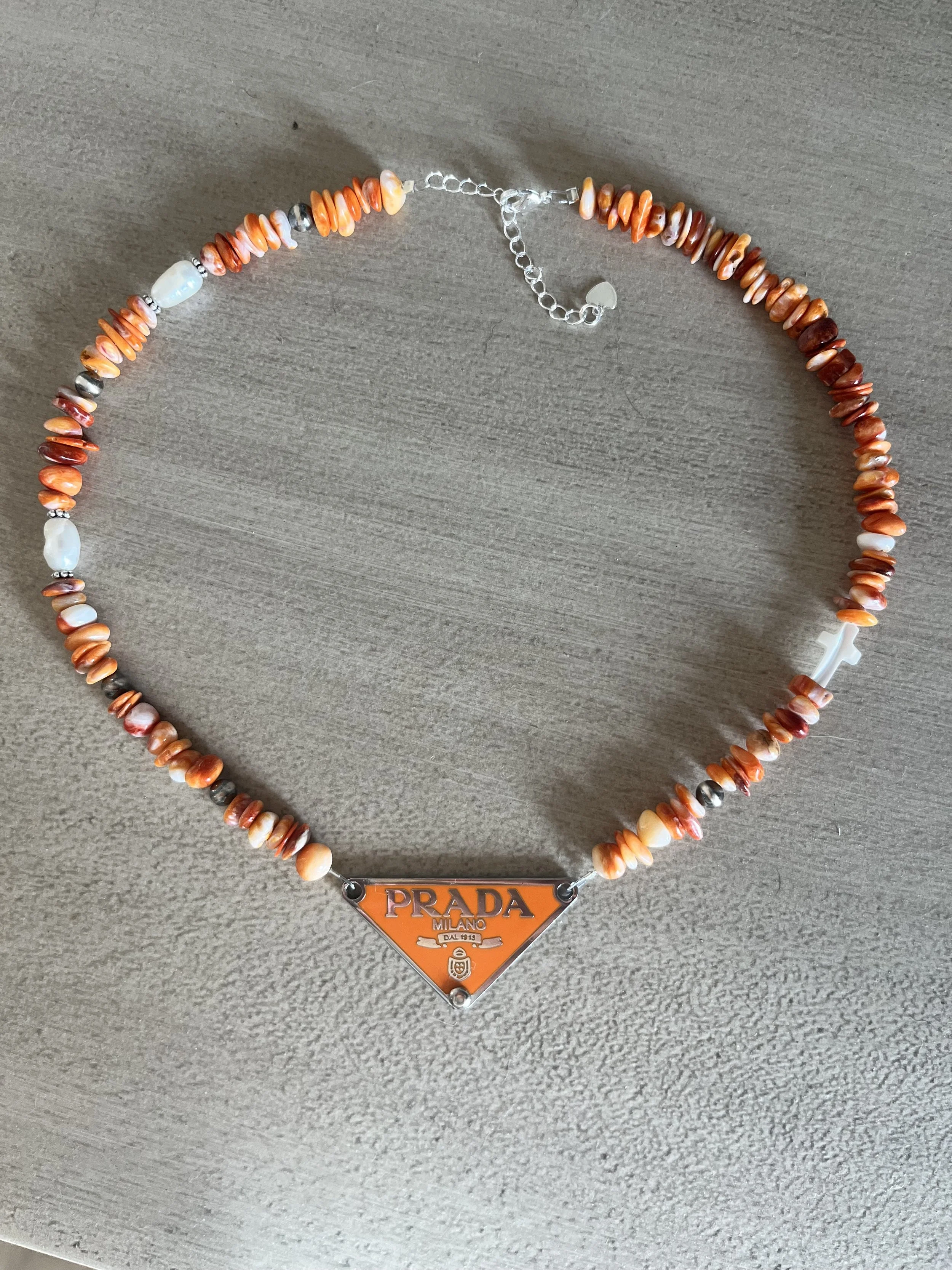 Orange spiny Prada