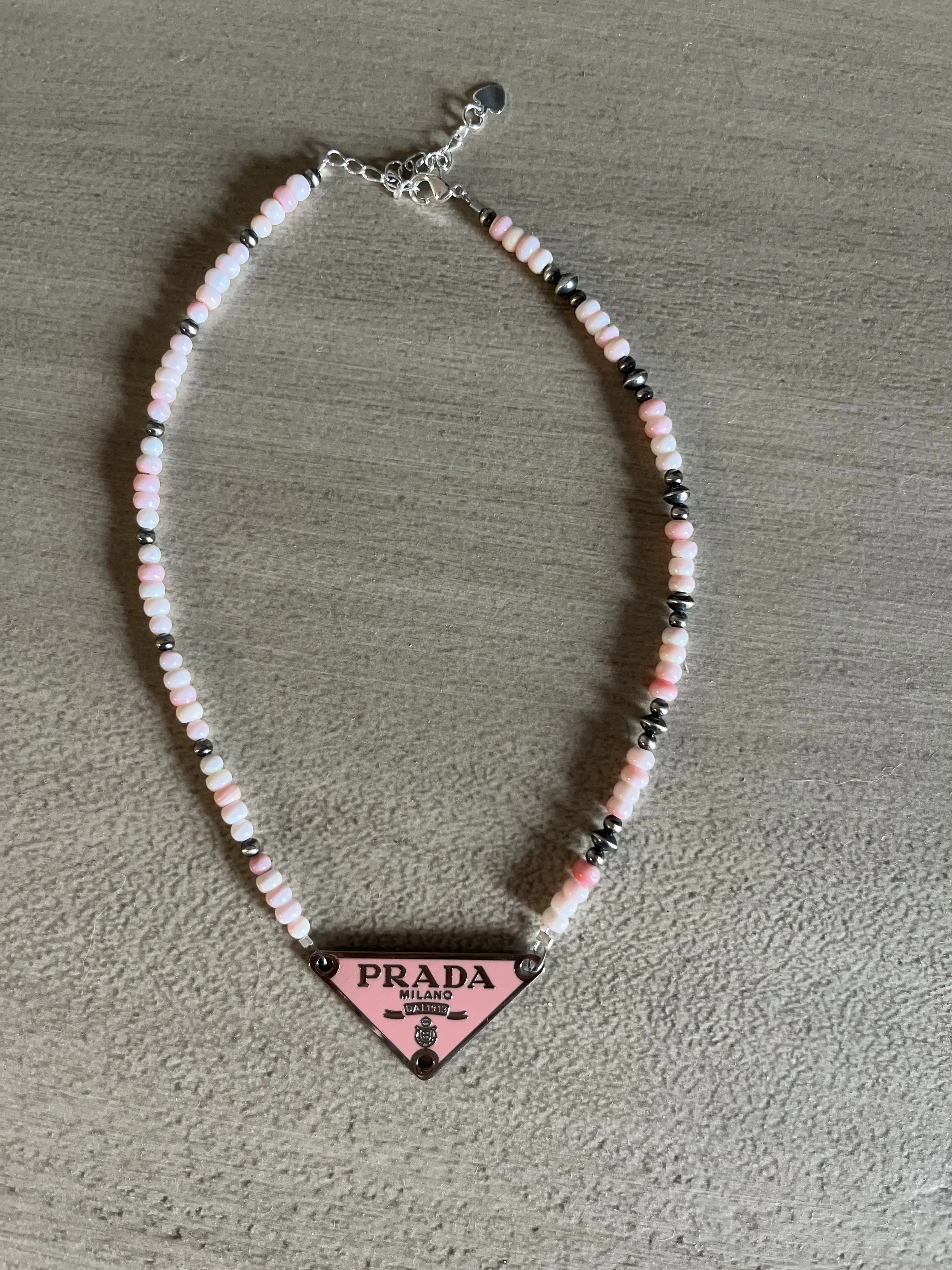 Pink conch Prada