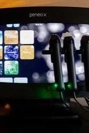 Glo2 facial machine used for aesthetic treatments at Southwest Aesthetics+ in Lawton, OK