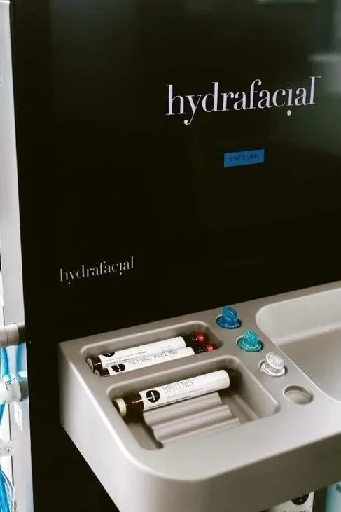 HydraFacial machine used for facial treatments at Southwest Aesthetics+ in Lawton, OK