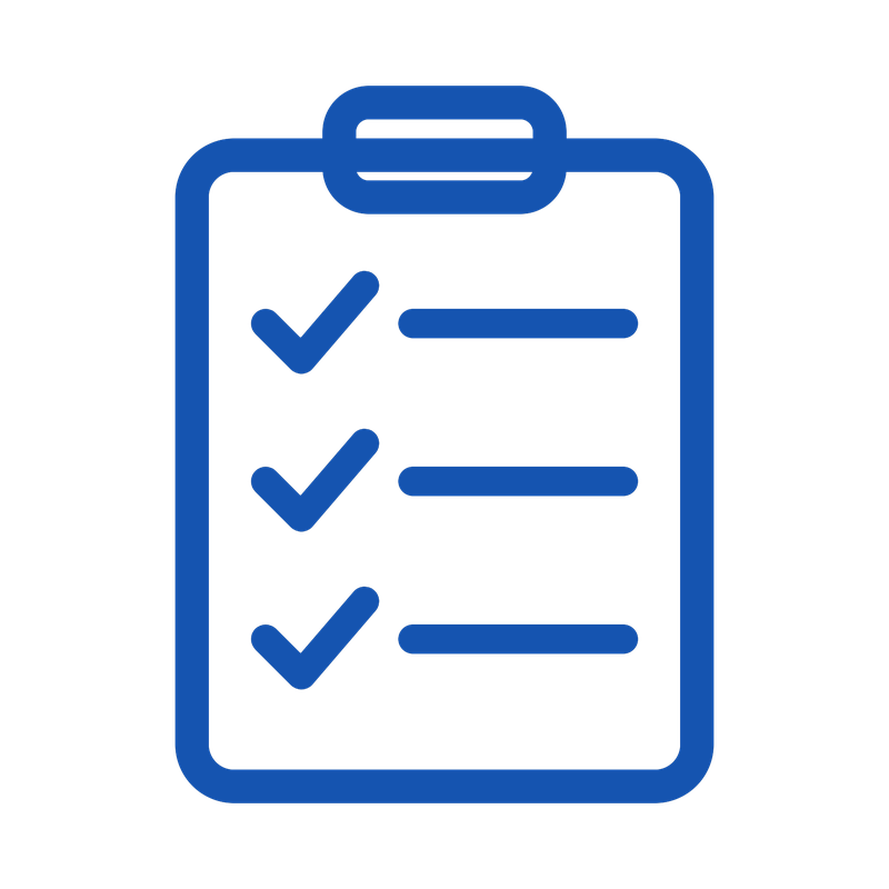 Clipboard icon representing Maverick HQ's next-step marketing priorities.