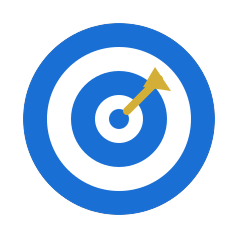 Target icon representing Maverick HQ's business goals and marketing strategy process.