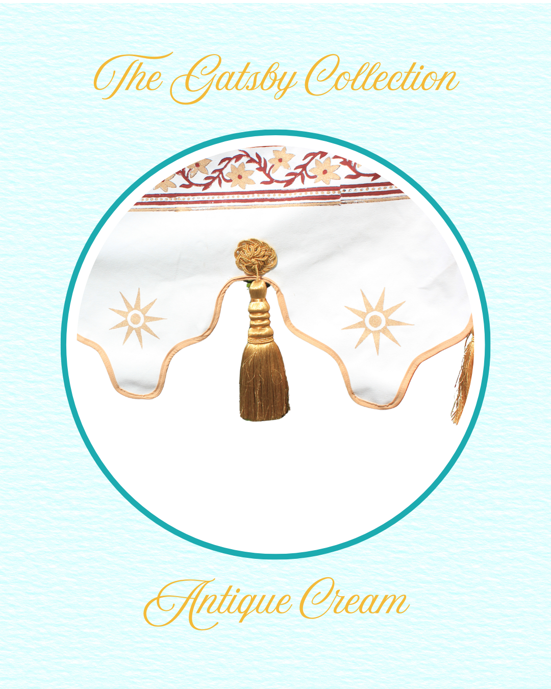 The Antique Cream Valance