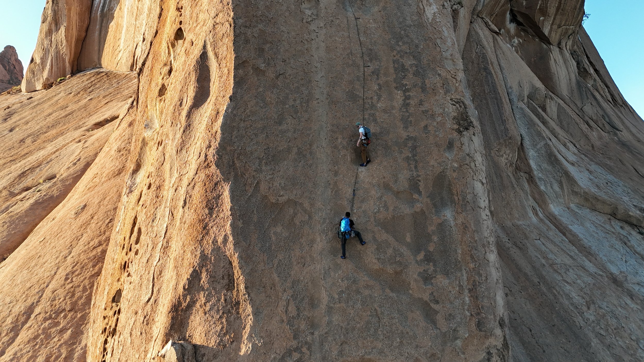 Aerial photography from a recent trip to Spitzkoppe.

The goal was simple: capture the scale of the granite peaks and their relationship to the surrounding Namib Desert. Drone flights allowed us to document climbing areas, rock formations, and landsc