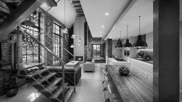 Historic chapel conversion with mezzanine floor and open plan living, Retford