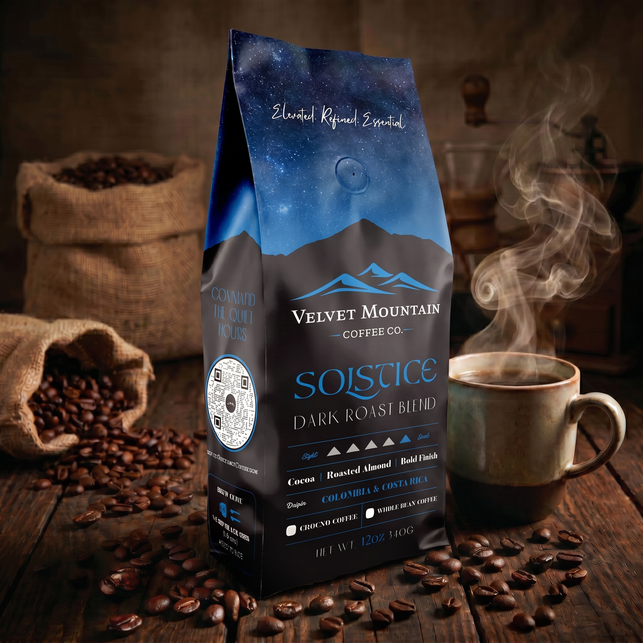 Solstice • Dark Roast Blend • 12 oz