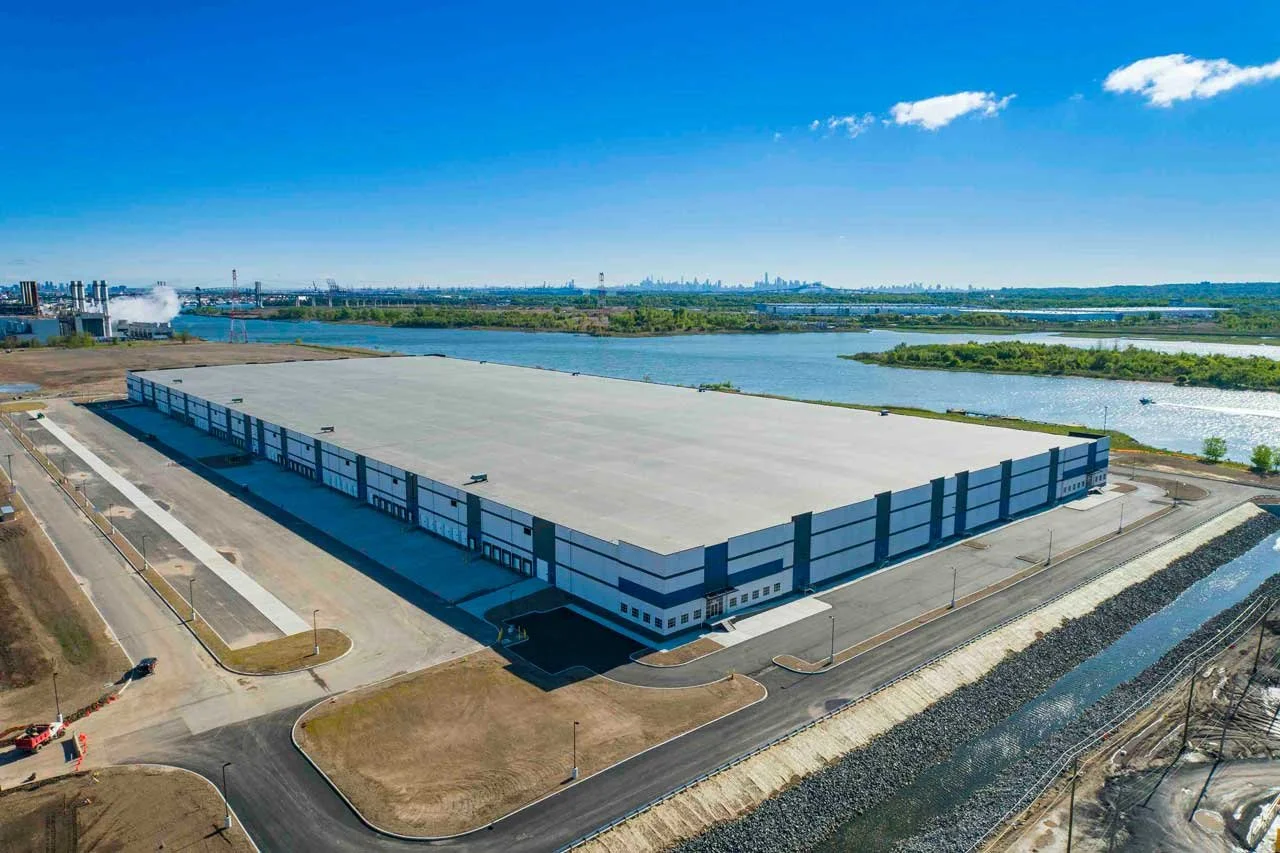 Photo of Linden Logistics Center.