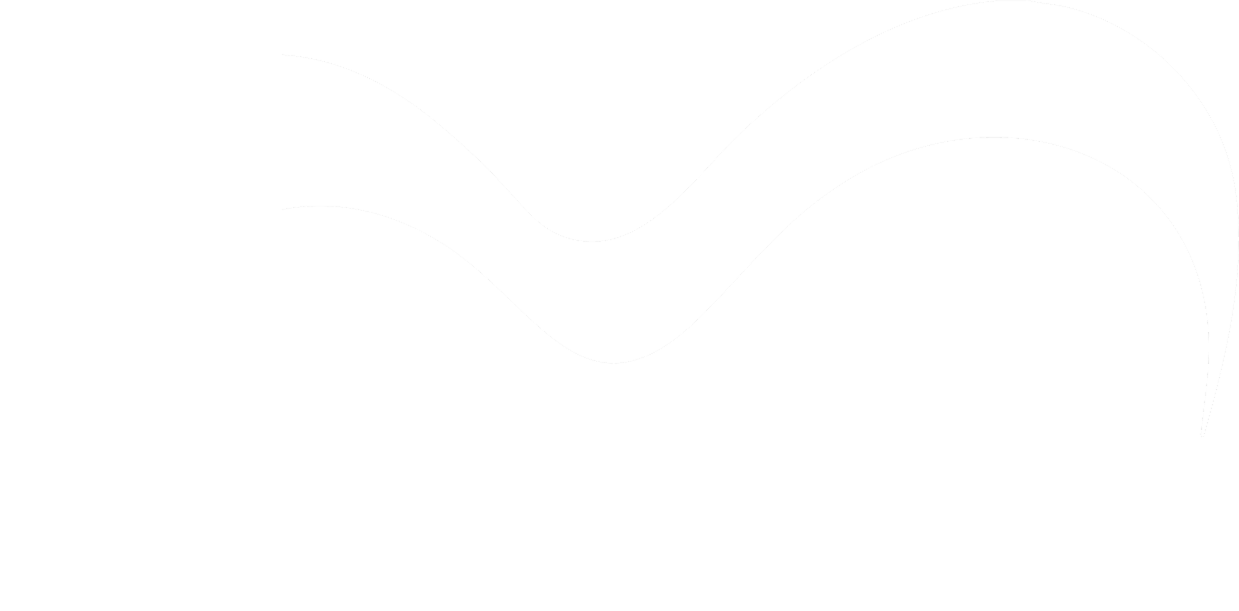 Black and white abstract wave pattern with flowing curves.
