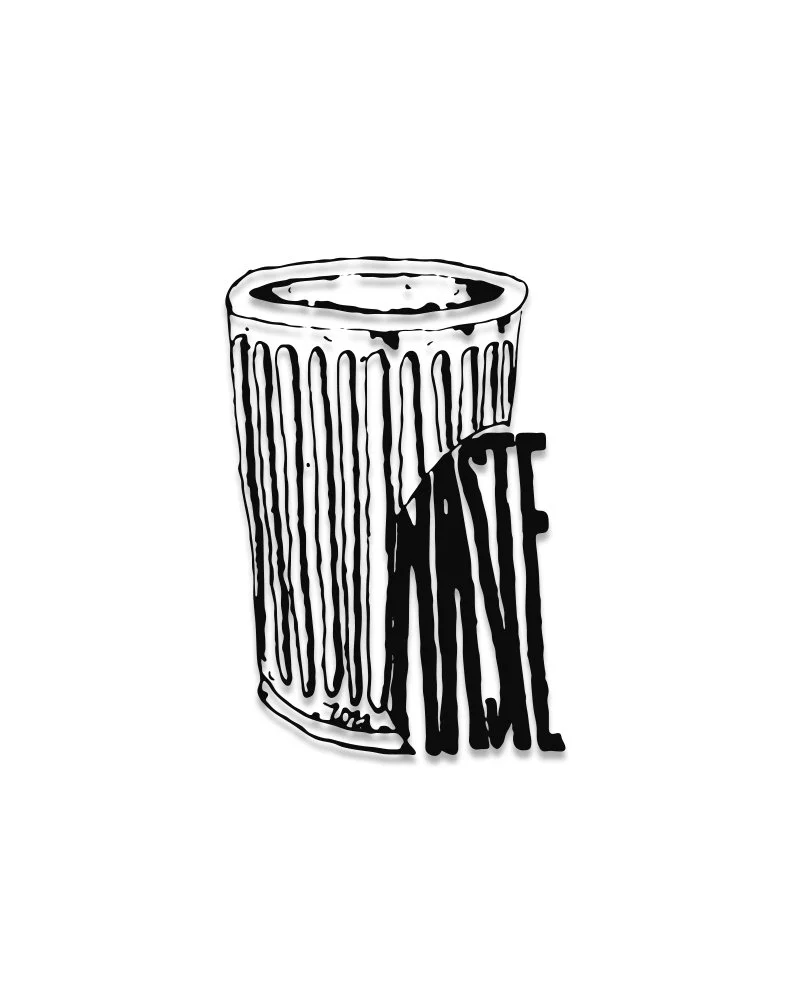 "Actual Trash" - Designed by Ethan Timmons