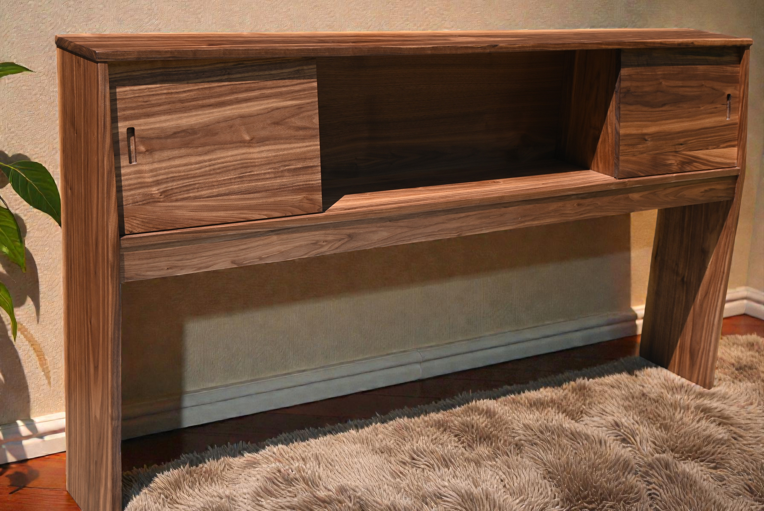 King Headboard with Storage